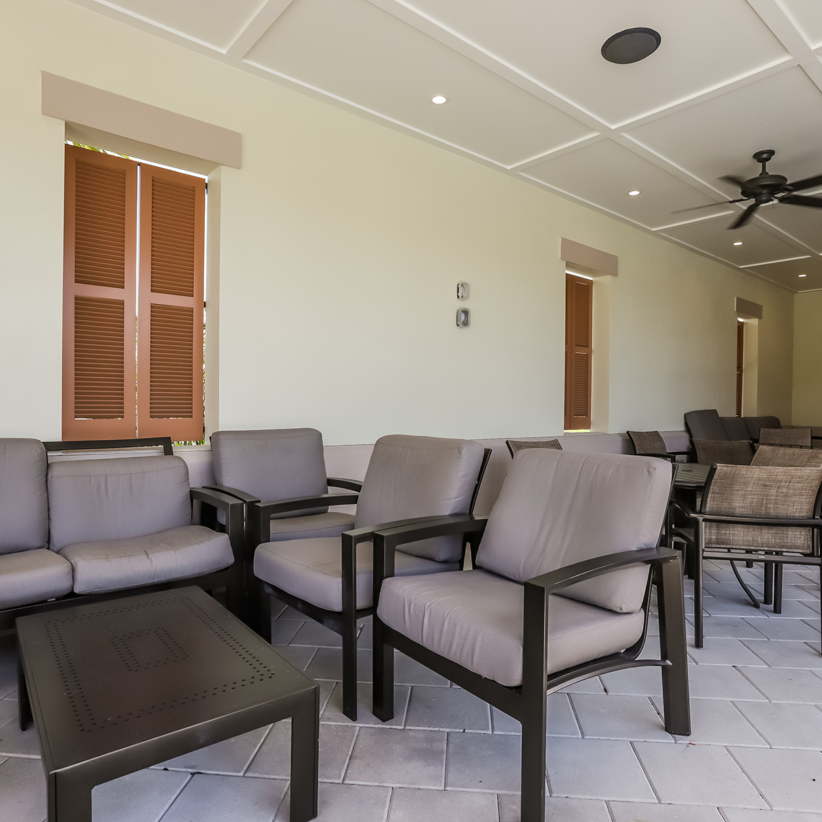 Lounge area