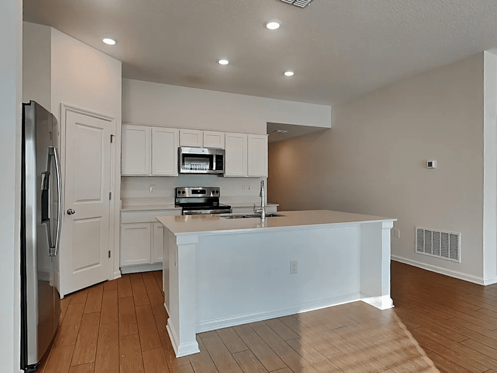 Central kitchen island