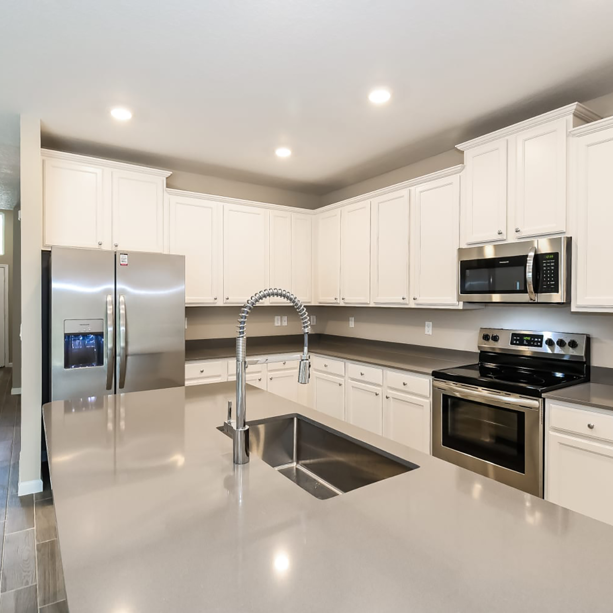 Stainless steel appliances