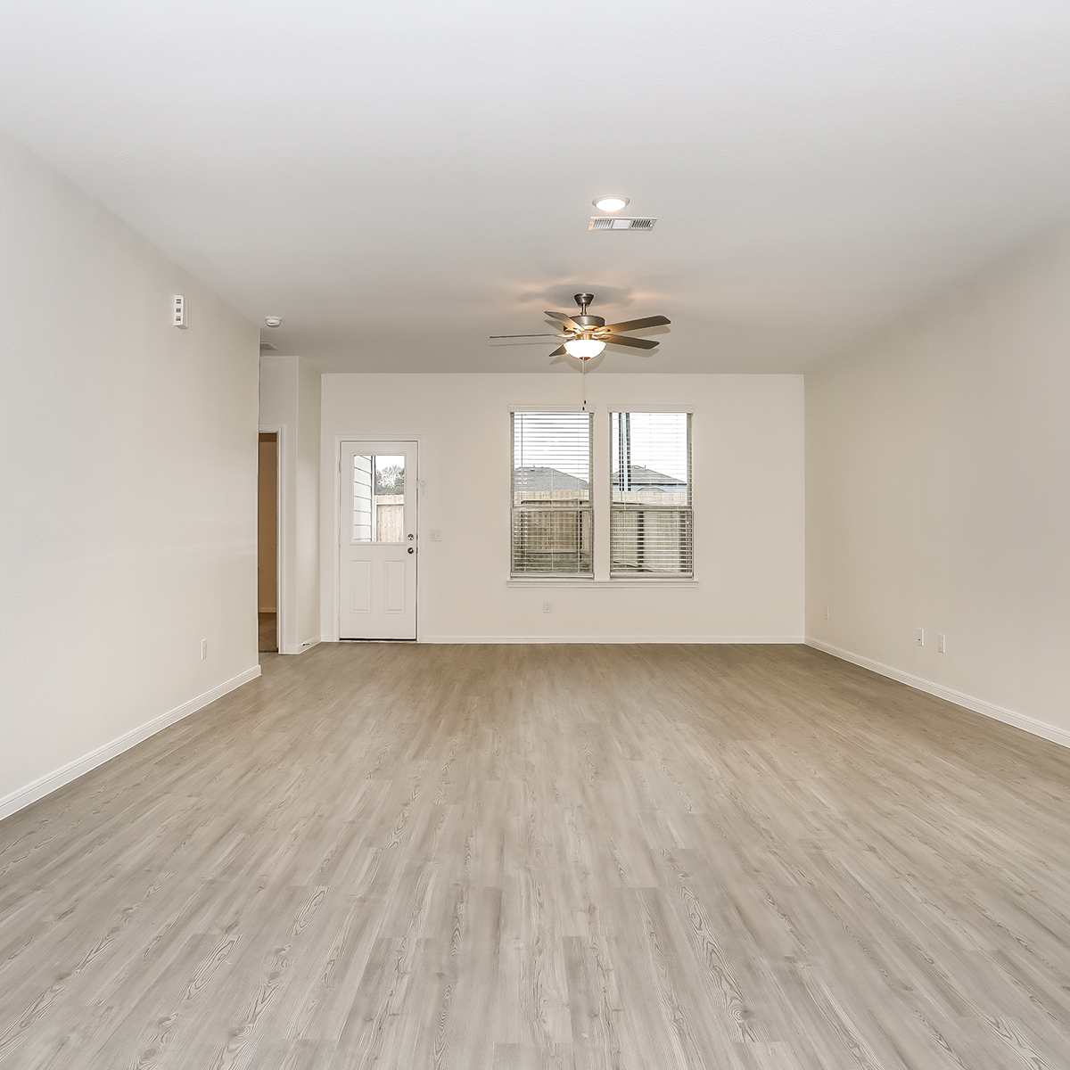Luxury vinyl plank flooring