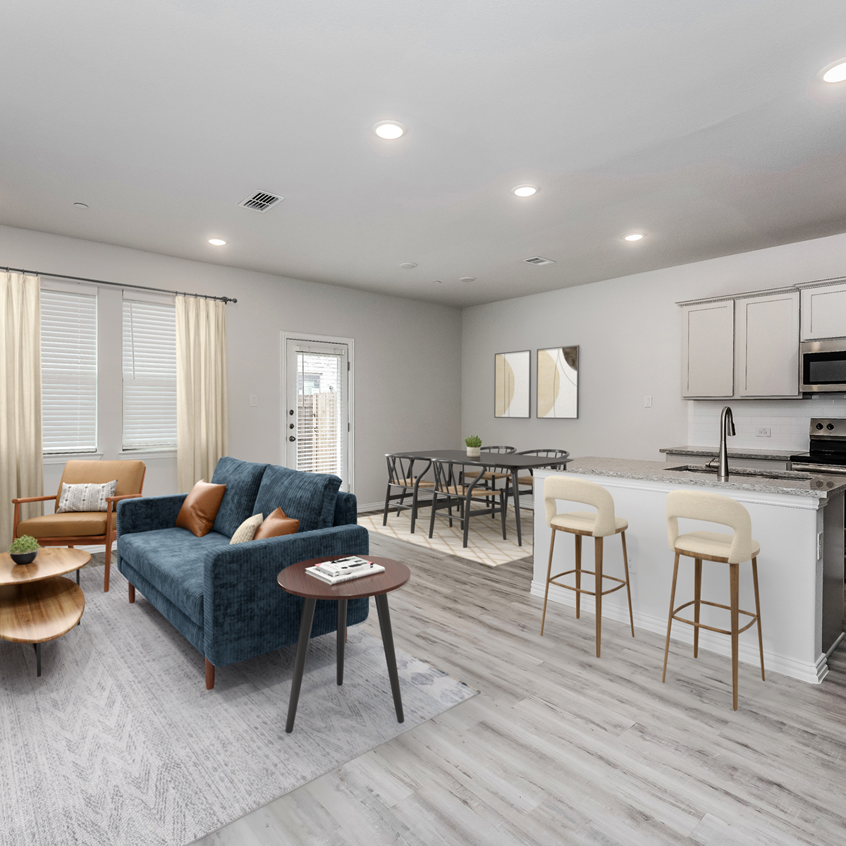 Bluebonnet Trail Townhomes_Photo Gallery_Living Room2