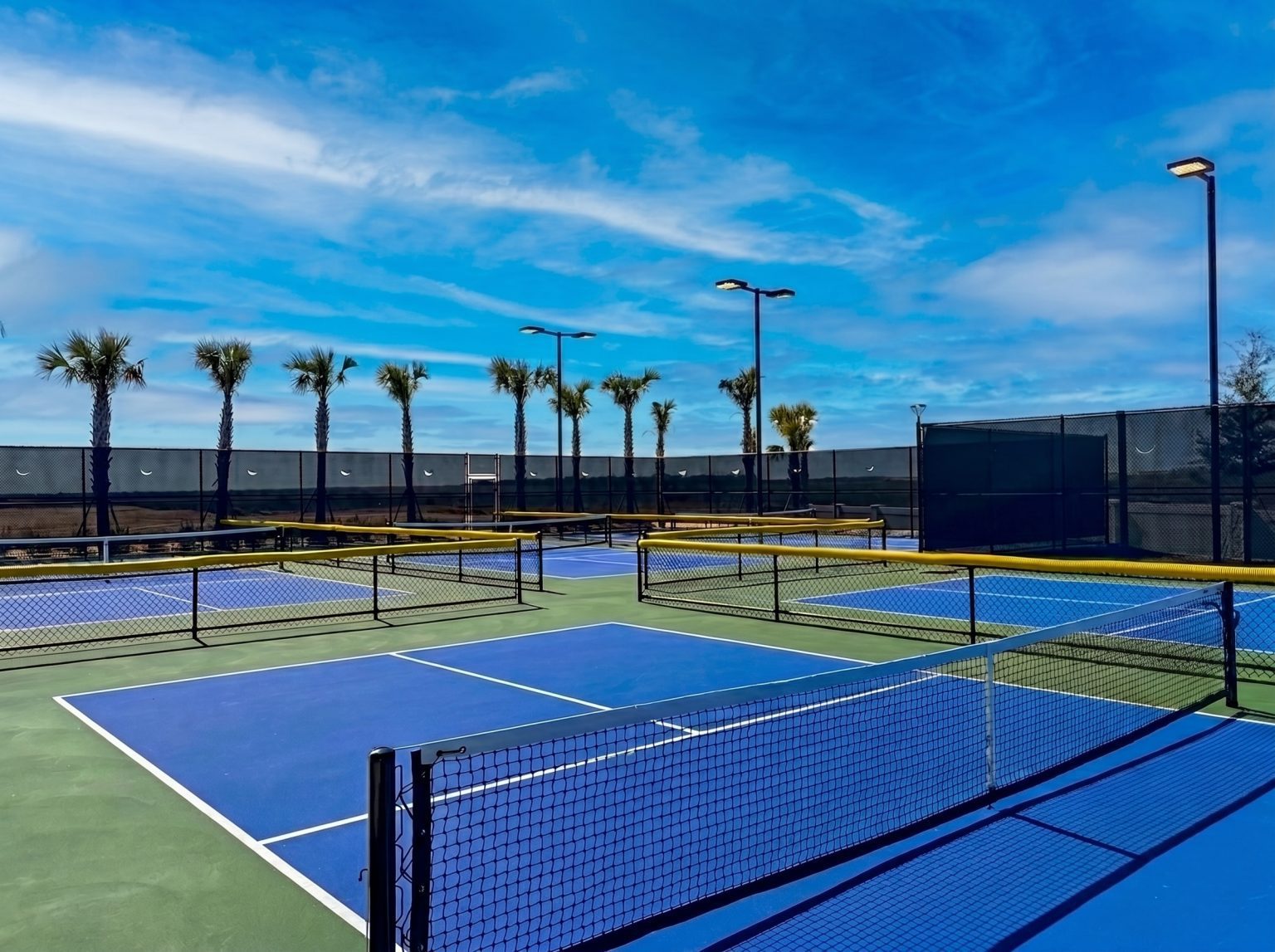 Pickleball courts
