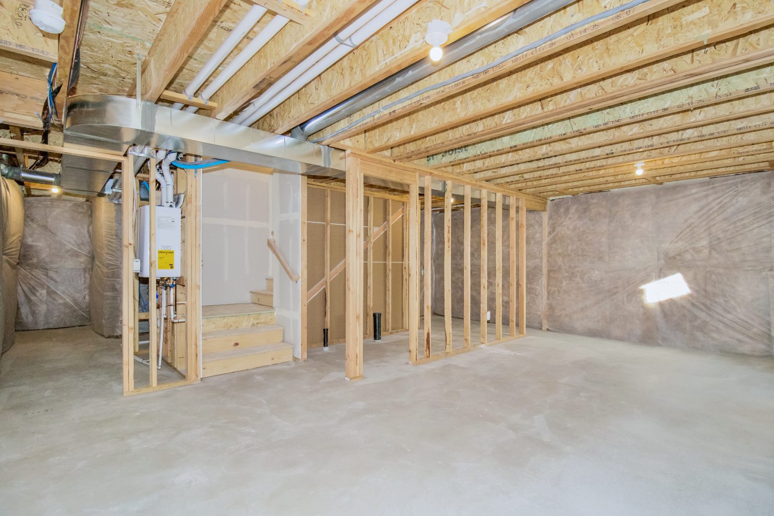 Flexible basement space